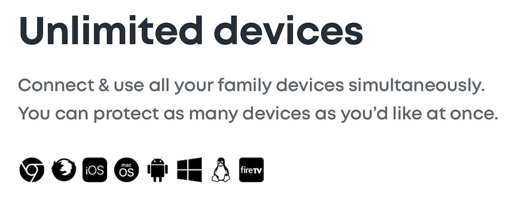 Surfshark Number of Devices